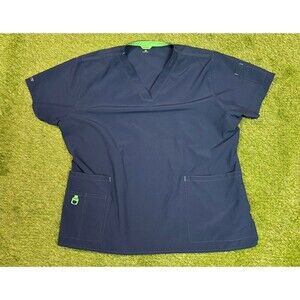 Carhartt Force Women's Blue Scrub Top Size 3X